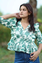 Meher Ruffle Top