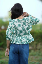 Meher Ruffle Top