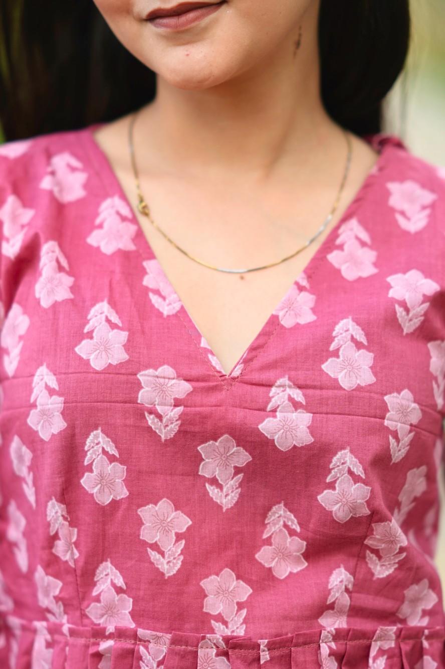 Gul Ruffle Top