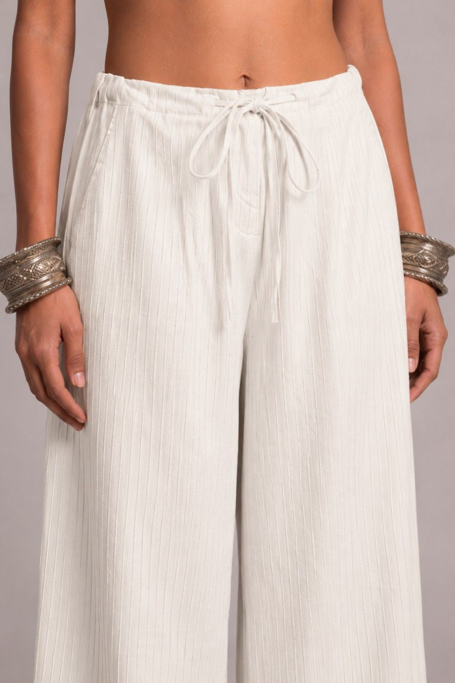 White Relaxed Pant