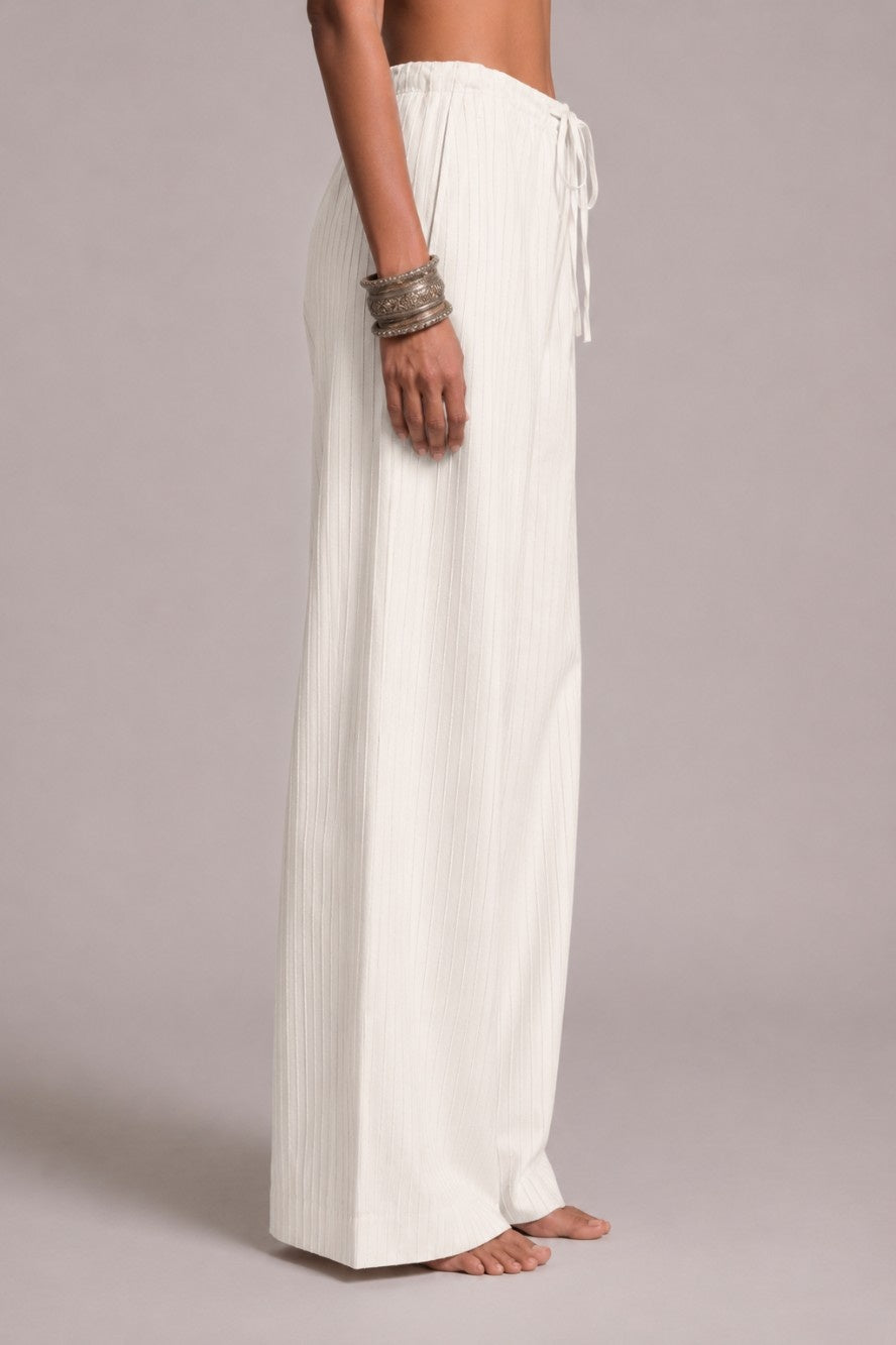 White Relaxed Pant