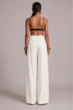 White Relaxed Pant