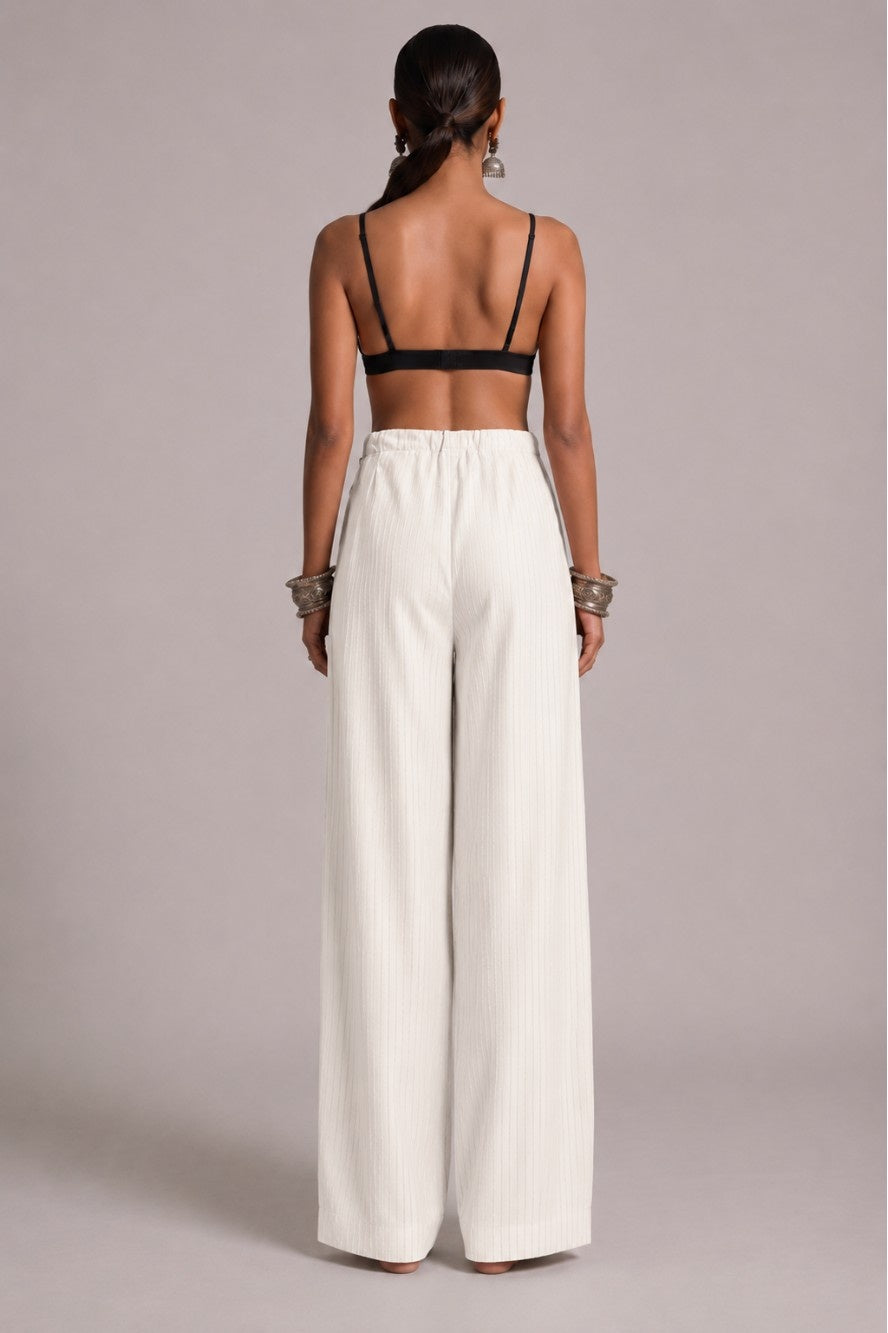 White Relaxed Pant