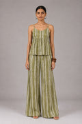 Aarne Striped Cotton Set - Aasnaaya