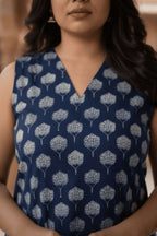 Neerja Sleeveless Kurti