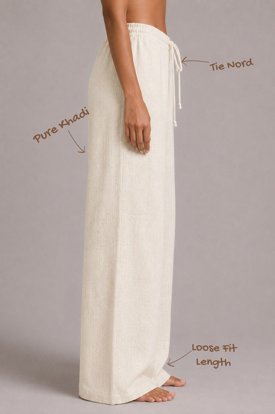 Khadi Relaxed Pant