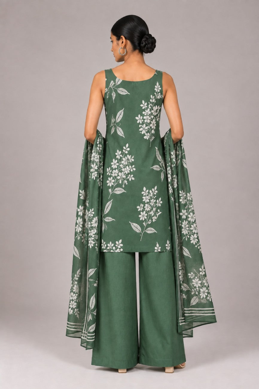 Madhavi Mul Cotton Set
