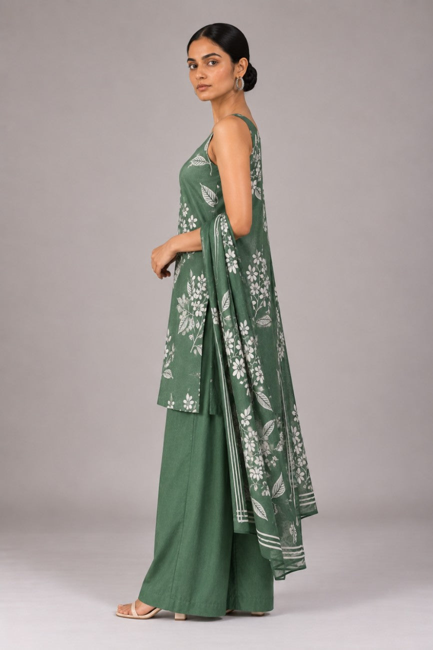 Madhavi Mul Cotton Set