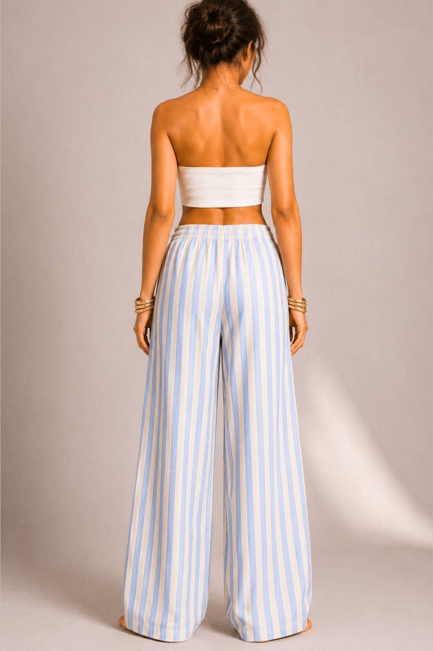Stripped Relaxed Pant
