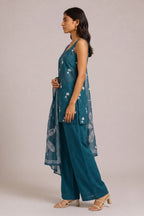 Tarini Cotton Kurti Pant Dupatta Set  | Aasnaaya