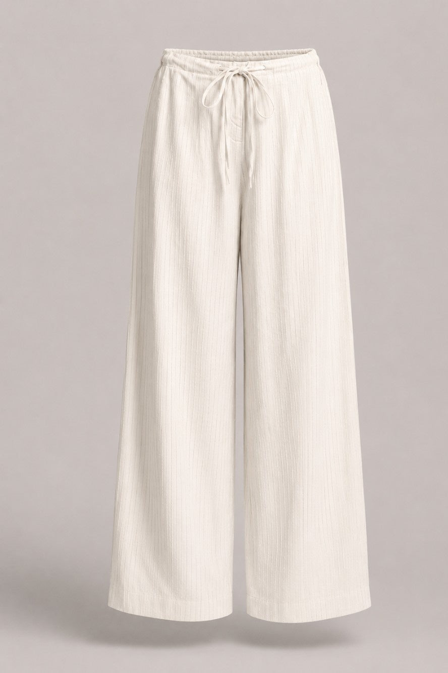 White Relaxed Pant