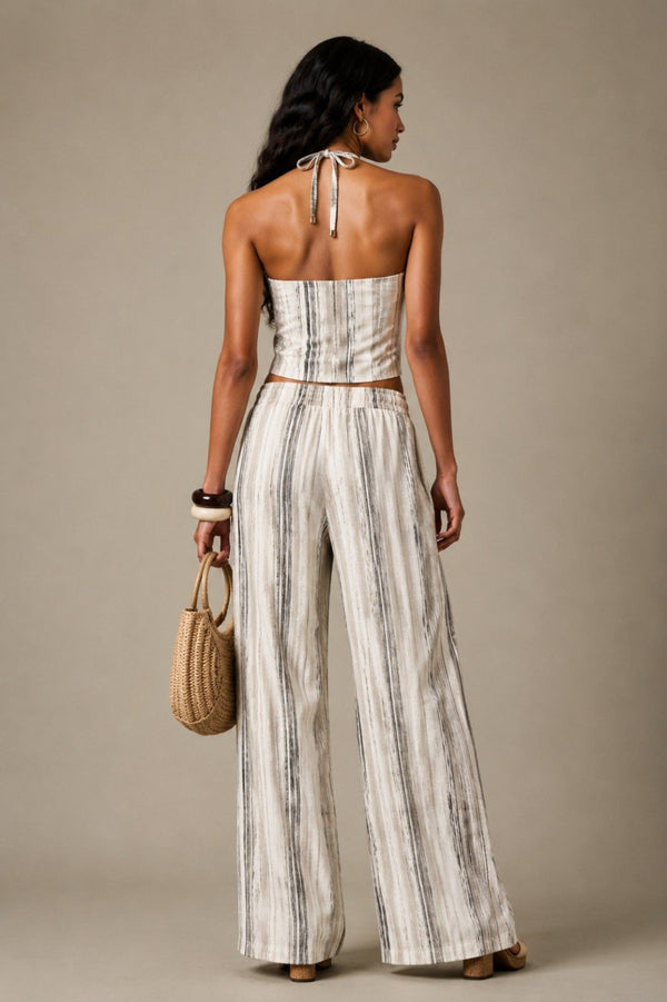 Women Halter Neck Set