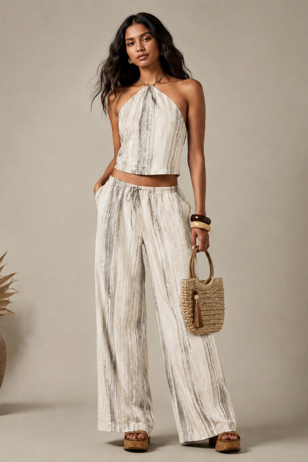 Ira Halter Neck Set