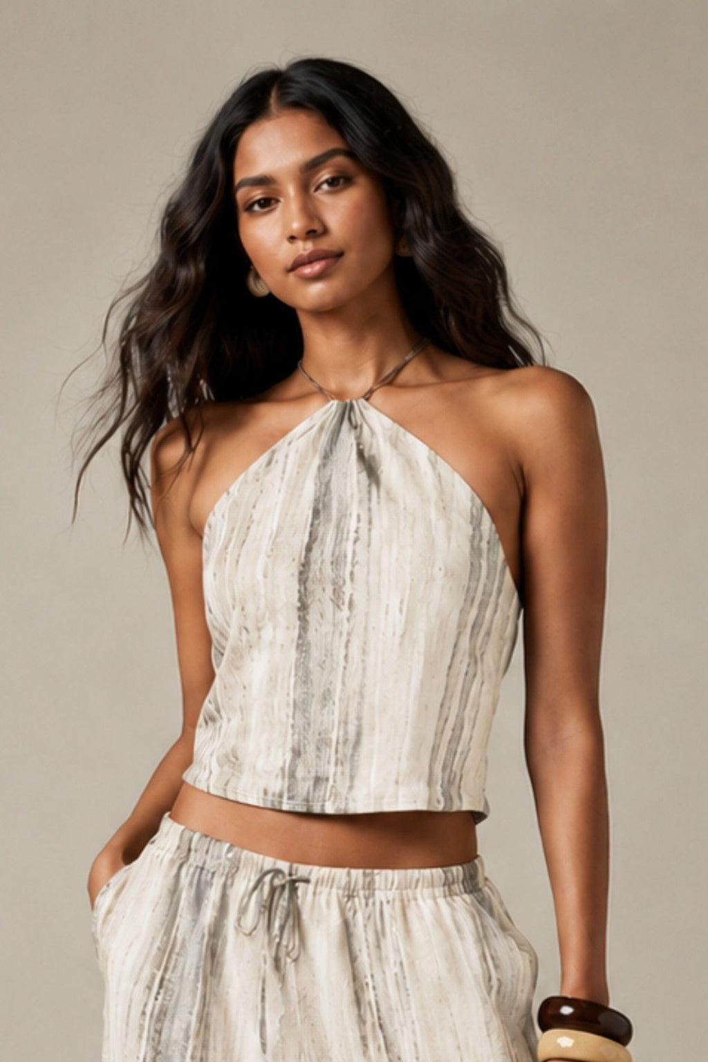 Ira Halter Neck Set