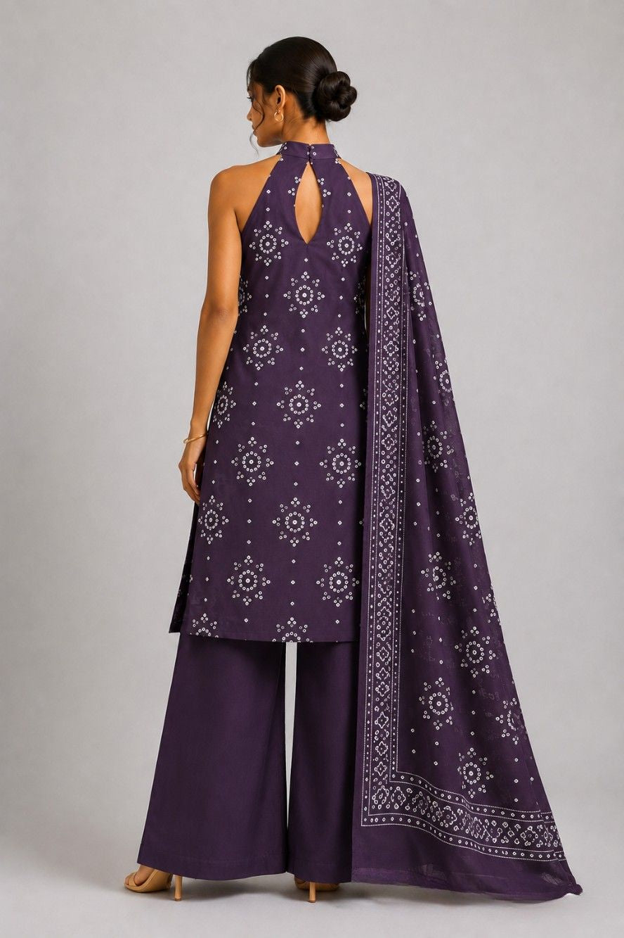 Arohi Cotton Kurti Pant Dupatta Set | Aasnaaya