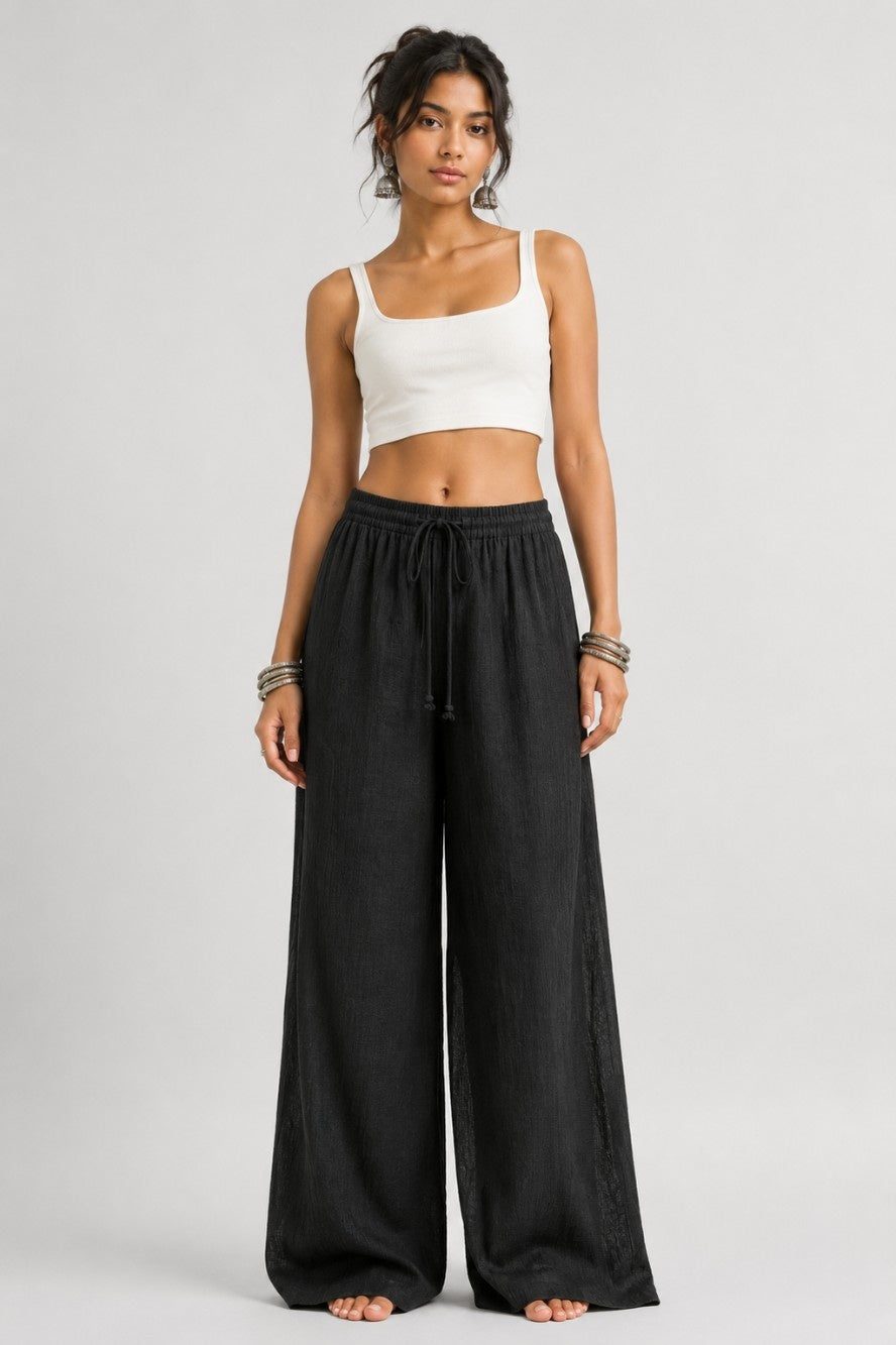 Blk Relaxed Pant