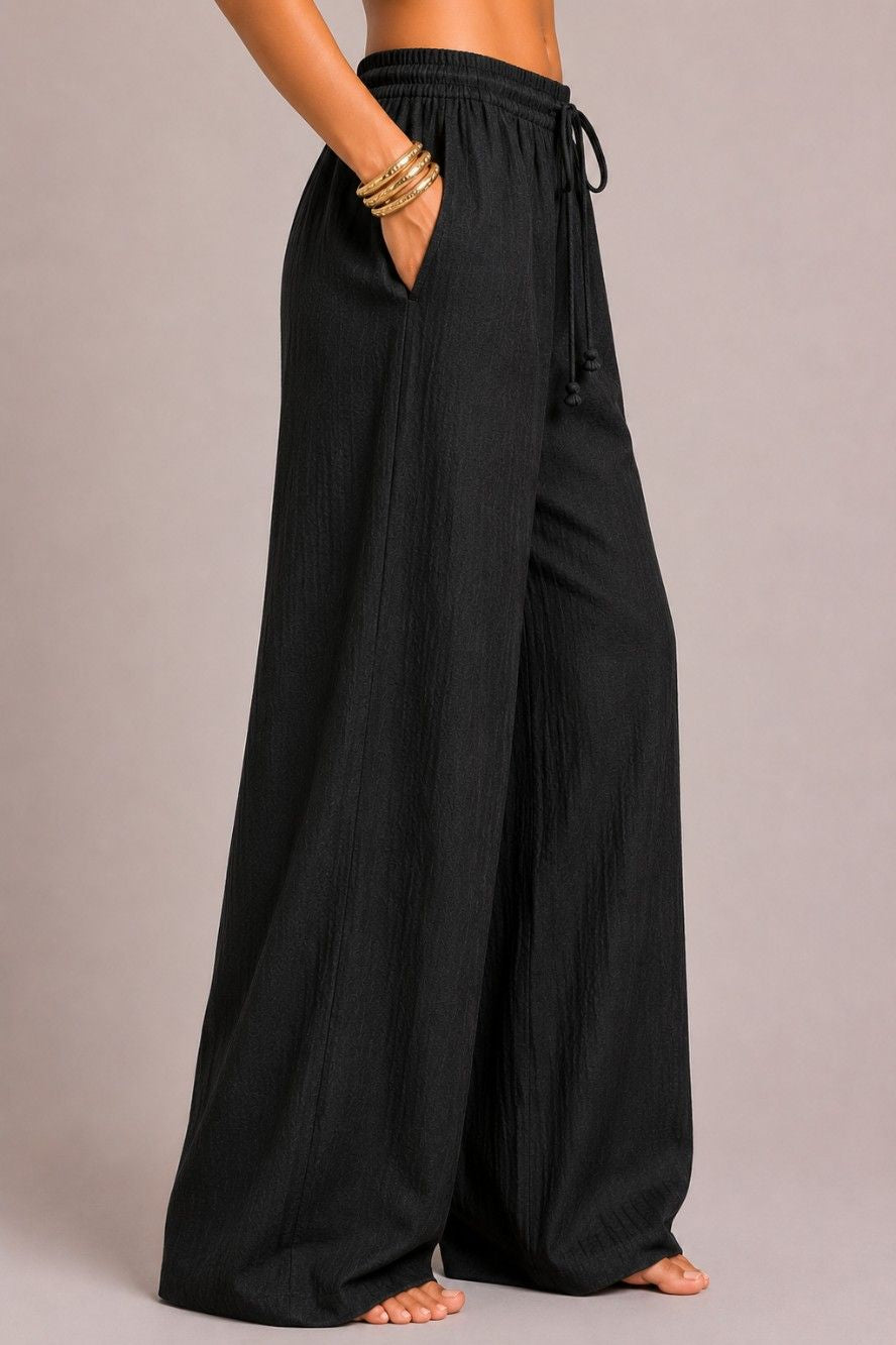 Blk Relaxed Pant