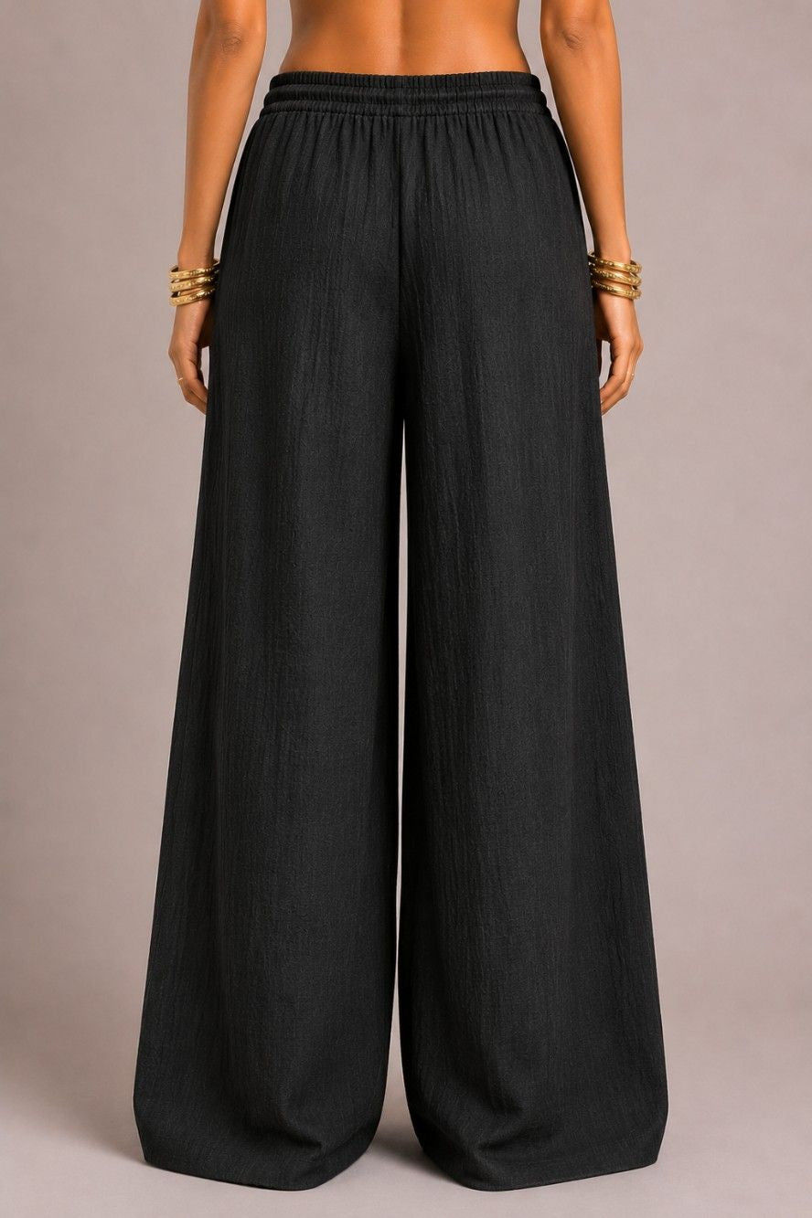 Blk Relaxed Pant
