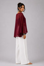 Ruh Mul Cotton Top | Aasnaaya